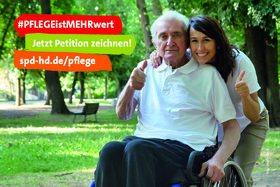 Малюнок петиції:#PFLEGEistMEHRwert - Pflege nach Corona nachhaltig stärken!