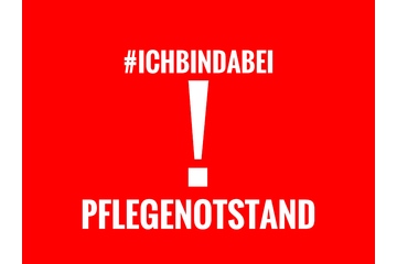 Bild der Petition Pflegenotstand, es ist nach 12