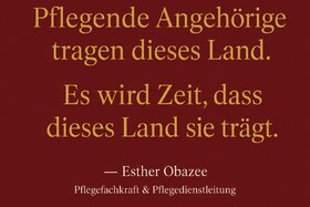 Bild der Petition: Pflegereform stoppen – Keine Sparpolitik auf dem Rücken pflegender Angehöriger