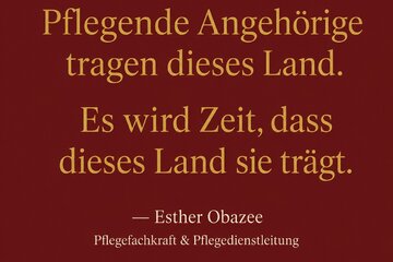 Bild der Petition Pflegereform stoppen – Keine Sparpolitik auf dem Rücken pflegender Angehöriger