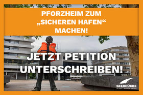 Slika peticije:Pforzheim zum "Sicheren Hafen" machen!