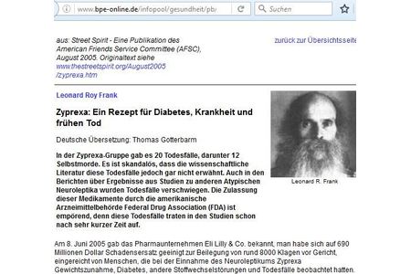 Bild der Petition Pharmalügen brechen