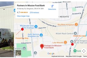 Bild av namninsamlingen: Place a bus stop outside the Partners In Mission food bank!