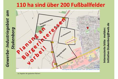 Bild der Petition: Development of an industrial and commercial estate in the Vechta area “Stukenborg”