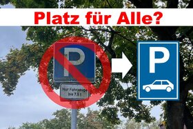 Foto della petizione:Platz für Alle? Abstellen von Anhängern auf dem Parkplatz Matzenbergstraße Ecke Pfälzer Straße