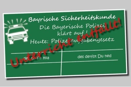 Zdjęcie petycji:Polizei an Schulen nicht für PAG-Propaganda einsetzen