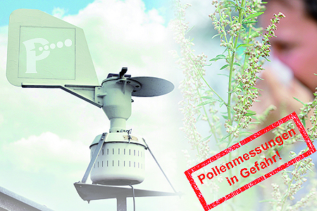 Bild der Petition: Pollenflugmessungen in Deutschland eine finanzielle Zukunft geben!