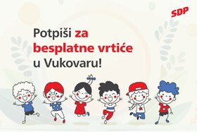 Image of the petition: Potpiši peticiju za besplatne vrtiće u Vukovaru!