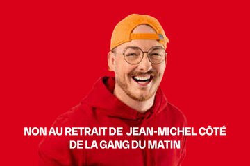 Image of the petition Pour le retour de Jean-Michel Côté dans la Gang du Matin au 96.9 Rouge (Saguenay)