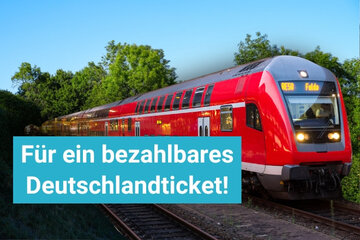 Image de la pétition Preis runter, Klimaschutz rauf - Für ein bezahlbares Deutschlandticket!