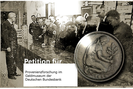 Bild der Petition: Pro Provenienzforschung im Geldmuseum der Deutschen Bundesbank (Frankfurt am Main)