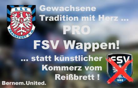 Bild der Petition: Pro Tradition! Pro FSV-Wappen!