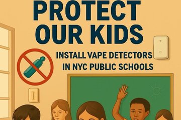 Bild der Petition Protect Our Kids. Implement Vape Detectors in NYC Schools