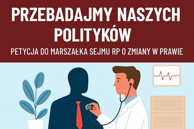 Image of the petition Przebadajmy naszych polityków!