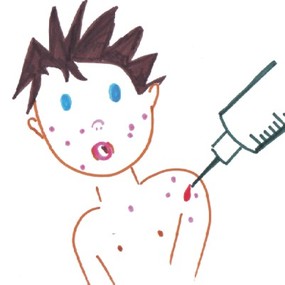 Bild der Petition: Quarantäne nach Lebendvirusimpfungen - Masern-, Mumps- und Rötel-Impfungen