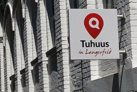 Foto van de petitie:Quartiersprojekt Tuhuus in Langerfeld soll bleiben
