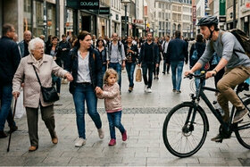 Bild der Petition: Radfahrverbot in der Breite Straße und Ehrenstraße Köln