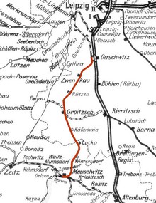 Bild der Petition: Reaktivierung der Bahnstrecke Gaschwitz - Groitzsch (Meuselwitz)