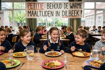 Immagine della petizione Red de warme schoolmaaltijden in Dilbeek