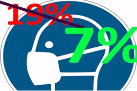 Bild der Petition: reduzierter Mehrwertsteuersatz auf Medizinische Masken und FFP2 Masken