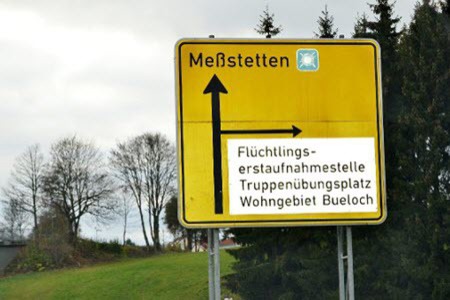 Kuva vetoomuksesta:Reduzierung der Belegung in der LEA Meßstetten