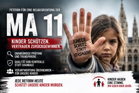 Image de la pétition : Reform der Wiener Kinder- und Jugendhilfe (MA 11) – Mehr Transparenz, Verantwortung und Kinderschutz