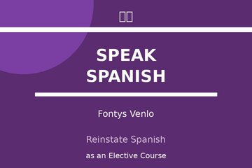 Imagem da petição Reinstate Spanish as an Elective Course for Supplementary Credits