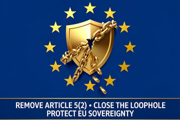 Image of the petition Remove Article 5(2) from the Blocking Statute: Close the Loophole, Protect EU Sovereignty