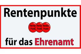 청원서 이미지: Rentenpunkte für das Ehrenamt