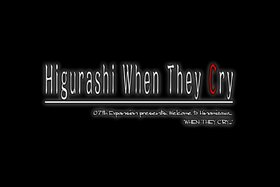 Image of the petition: Reprint the Higurashi Mangaseries