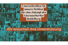 Bild der Petition: Retten Sie das "Literaturherbst Heidelberg"-Festival