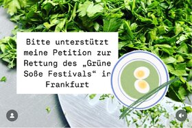 Picture of the petition:Rettet das „Grüne Soße Festival“ in Frankfurt am Main