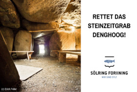 Bild der Petition: Rettet das Steinzeitgrab Denghoog – geplanter Neubau gefährdet 5.000 Jahre altes Sylter Denkmal!