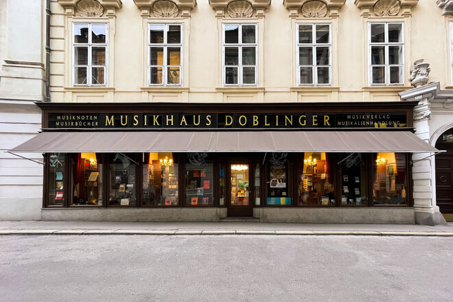 Peticijos vaizdas Rettet den Musikhaus Doblinger-Standort!