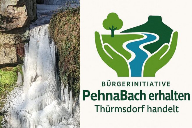 Image of the petition Rettet den Pehna-Bach und seinen Wasserfall!