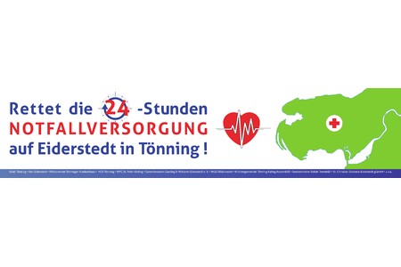 Petīcijas attēls:Rettet die 24-Stunden Notfallversorgung für Eiderstedt in Tönning