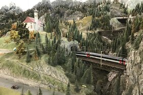 Billede af andragendet:Rettet die Ahnen unserer Modellbahnen - die Gotthardmodellbahn in Gefahr