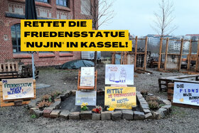 Bild der Petition: Rettet die Friedensstatue ‚Nujin‘ in Kassel!