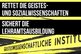 Малюнок петиції:Rettet die Geistes- und Sozialwissenschaften – sichert die Lehramtsausbildung!