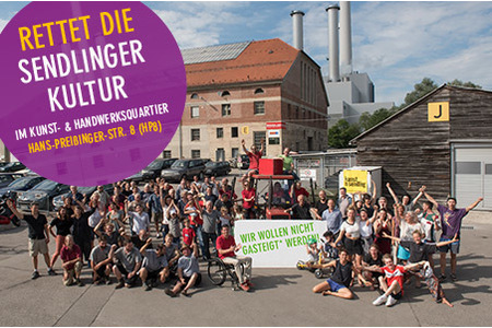 Kép a petícióról:Rettet die Sendlinger Kultur