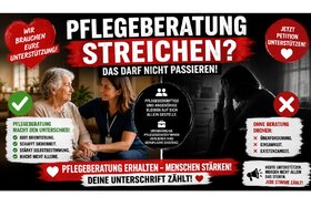 Bild der Petition: Rettet die unabhängige Pflegeberatung – Für Millionen Familien, die Orientierung brauchen