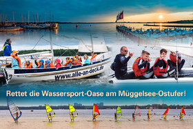 Изображение петиции:Rettet die Wassersport-Oase am Ostufer des Müggelsees