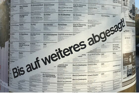 Picture of the petition:Rettet Kunst Und Künstler