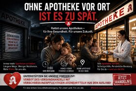 Bild der Petition: Rettet unsere Apotheken! Verbot des Rx-Versandhandels aus dem Ausland!