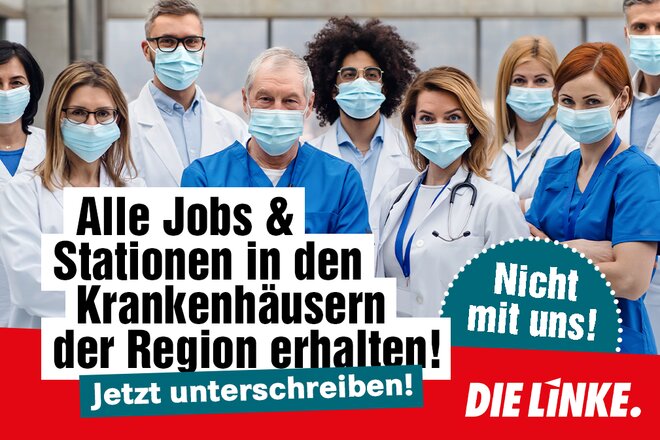 Image of the petition Rettet unsere Krankenhäuser in Allgäu-Oberschwaben!