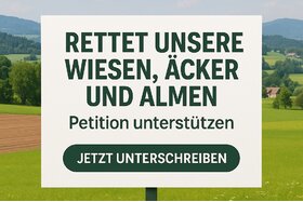 Bild der Petition: Rettet unsere Wiesen, Äcker und Almen – Sonnenstrom ja, aber nicht auf Kosten unserer Heimat!