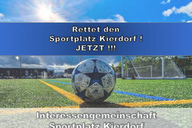 Снимка на петицията:Rettung und Modernisierung des Sportplatzes Kierdorf (inkl. Unterstützung der Nachbarorte)