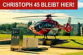 Снимка на петицията:Rettungshubschrauber "Christoph 45" bleibt hier!