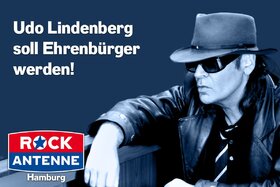Foto e peticionit:ROCK ANTENNE Hamburg fordert: Udo Lindenberg als Ehrenbürger der Stadt Hamburg!