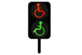 Bild der Petition: Rollstuhlfahrer als Ampelzeichen